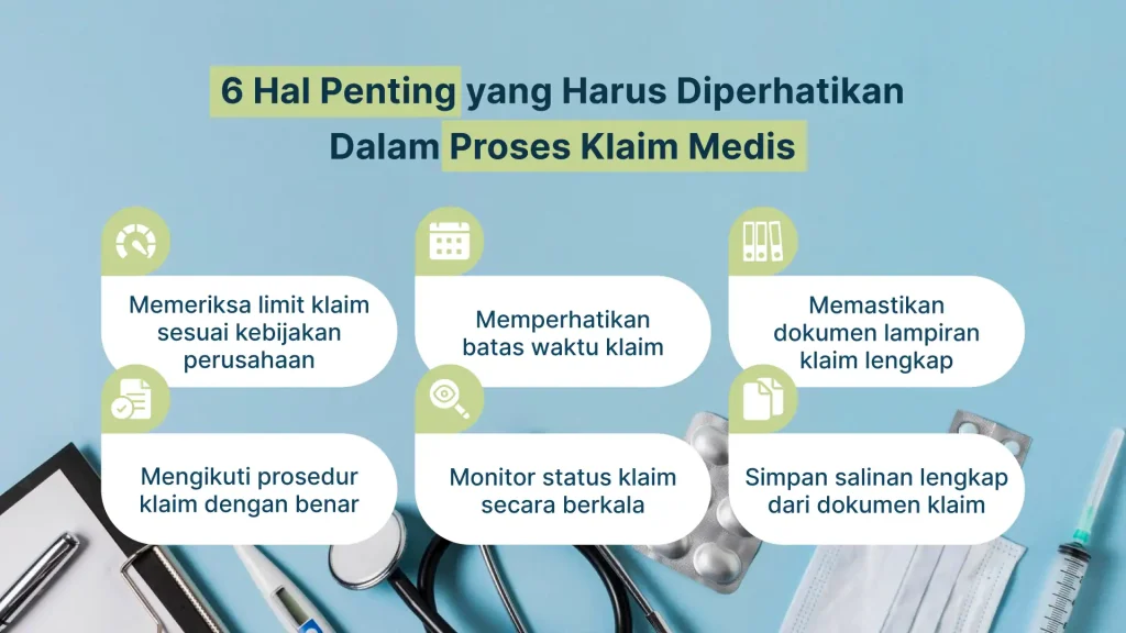 hal penting dalam klaim medis