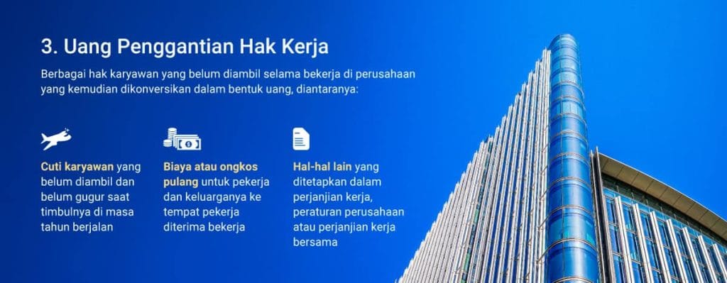 uang penggantian hak kerja