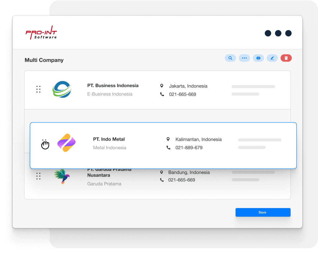 multi company_Org & JD 01 - Pro-Int Software - Pro-Int Software