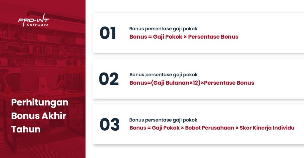Pro Int HRIS   Cara Menghitung Bonus Akhir Tahun dan Contohnya