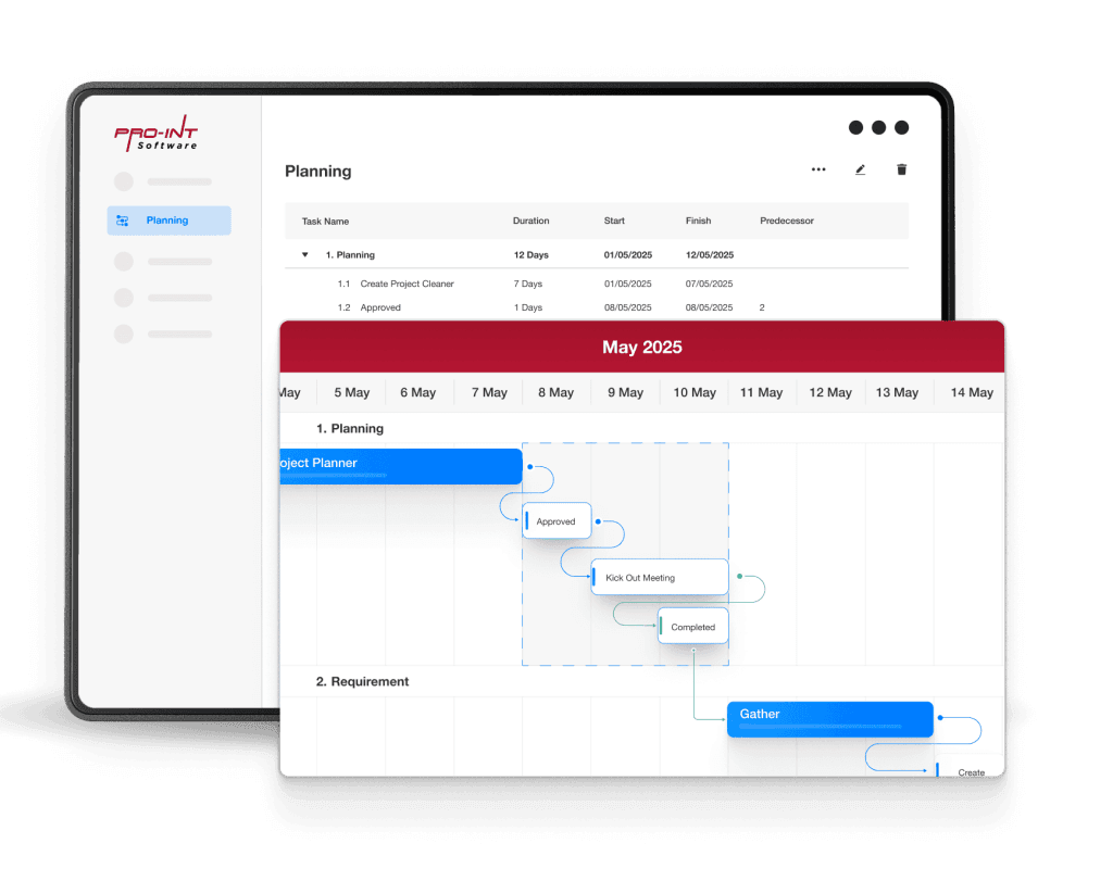 Project Management_Planning 02 - Pro-Int Software - Pro-Int Software