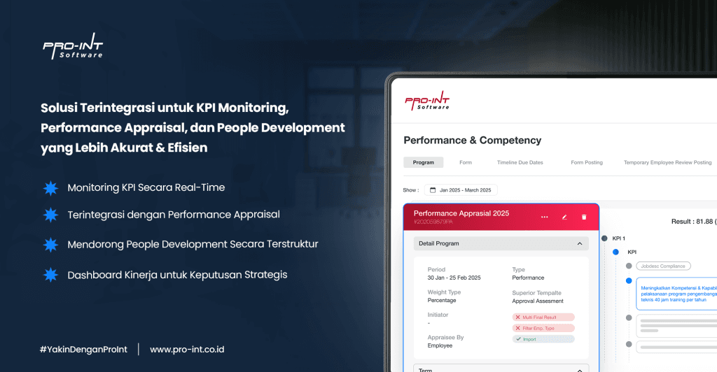 4bagian hris_ - Pro-Int Software Pro Int HRIS Solusi Terintegrasi untuk Monitoring KPI Performance Appraisal dan People Development