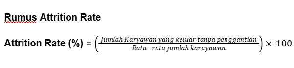 Rumus Attrition Rate - Pro-Int Software Rumus Attrition Rate